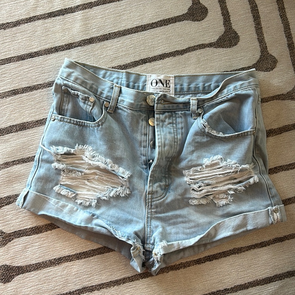 HERS - One Teaspoon high waist Jean shorts